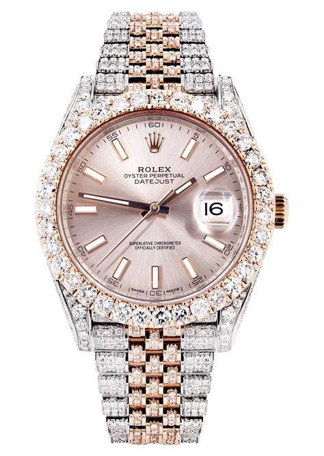 rolex rose diamond